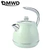 DMWD 1500W 220V Retro 304 Stainless Steel Electric Kettle 1.5L Portable Travel Water Boiler Coffee Pot 1