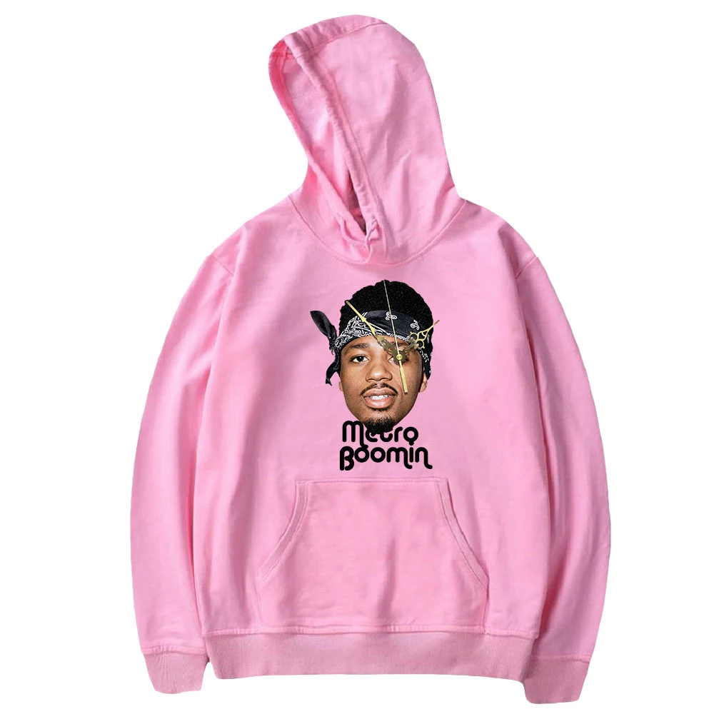 Metro Boomin Hoodie Unisex Long Sleeve Woman Man Hooded Sweatshirts Casual Style Fashion Clothes