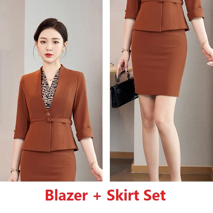 Mini vestido de negocios elegante para mujer, ropa de oficina, doble pecho,  Blazer femenino, Mini vestido, prendas de vestir, invierno, otoño -  AliExpress