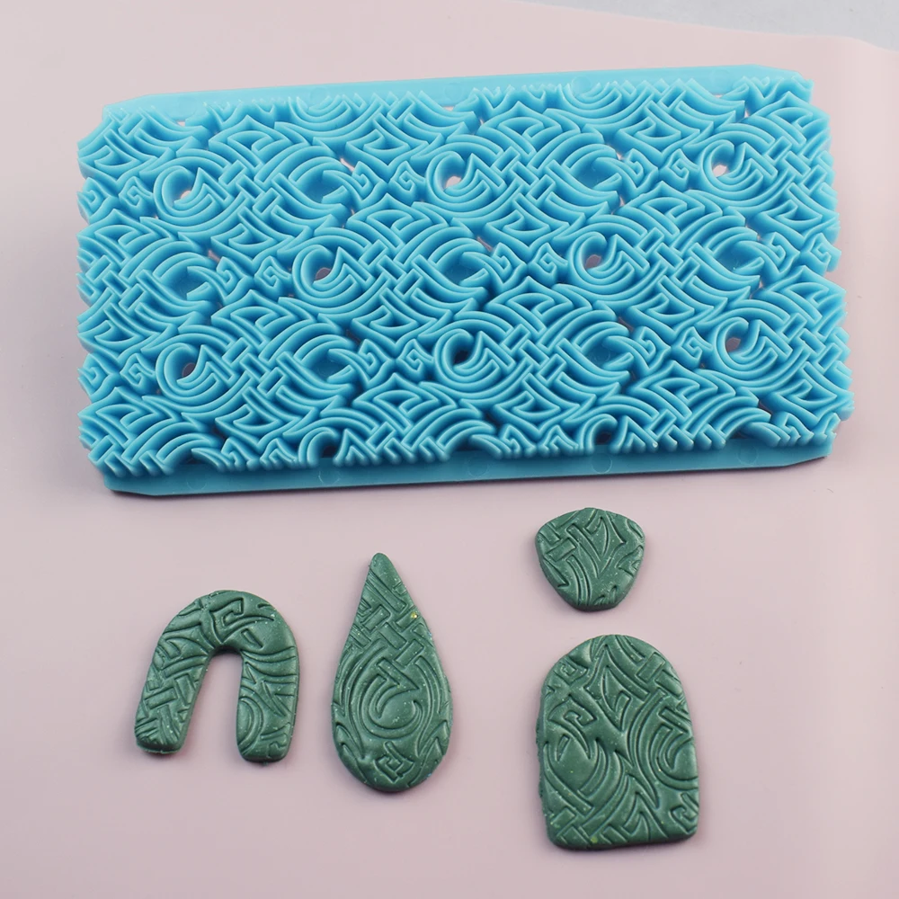 More Design Clay Stamp Plastic Press Emboss Seal Bark Wheel Leaf Flower Impression For Pottery Ceramic Clay Texture Modeling polymer clay tools pottery tools clay sculpting tools pottery sculpting tools clay craft tool