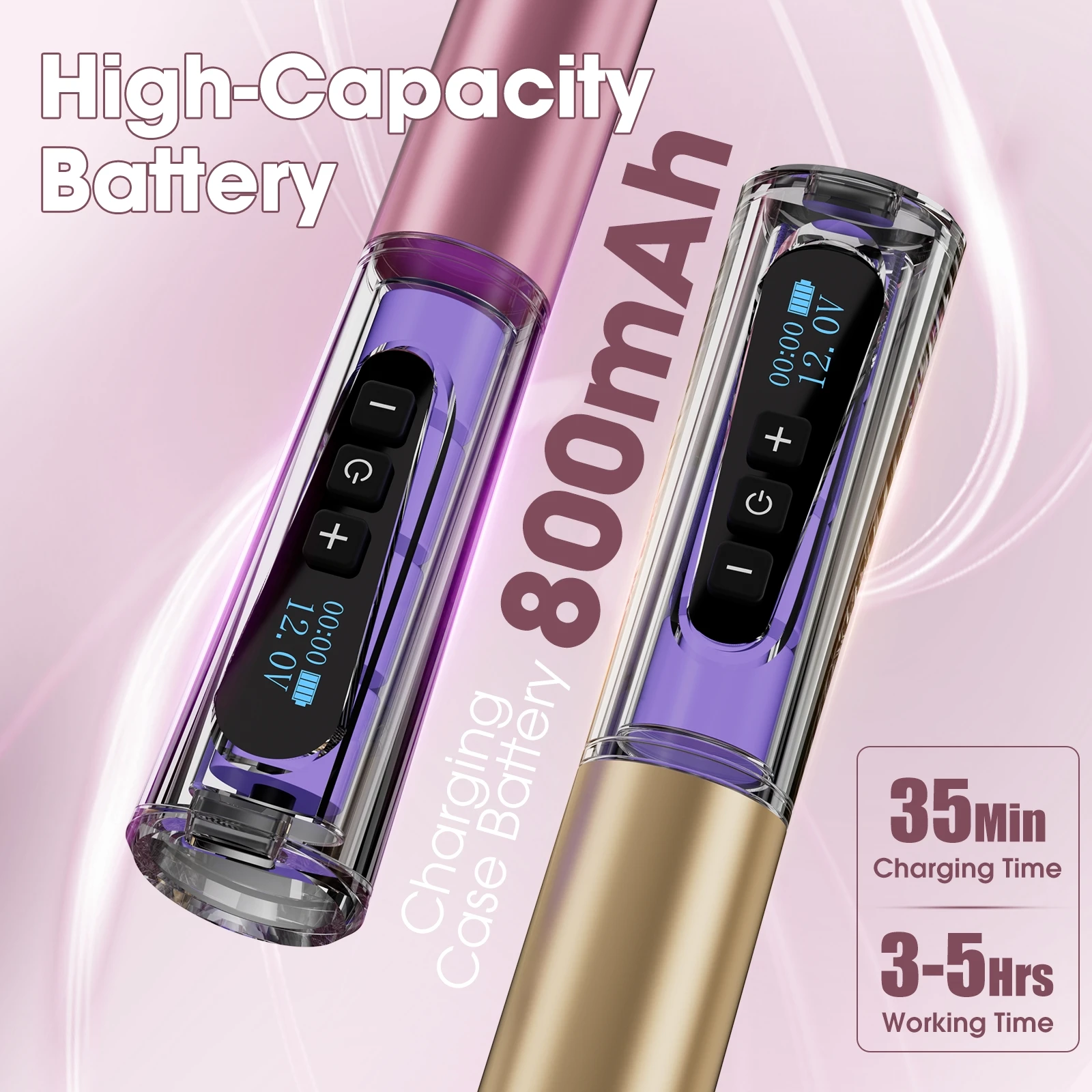 POPU Nora Wireless Permanent Makeup Machine Pen PMU SMP&TATTOO Eyebrows Lips fit Universal Cartridges Tattoo Needles tattoo pen microblading pen