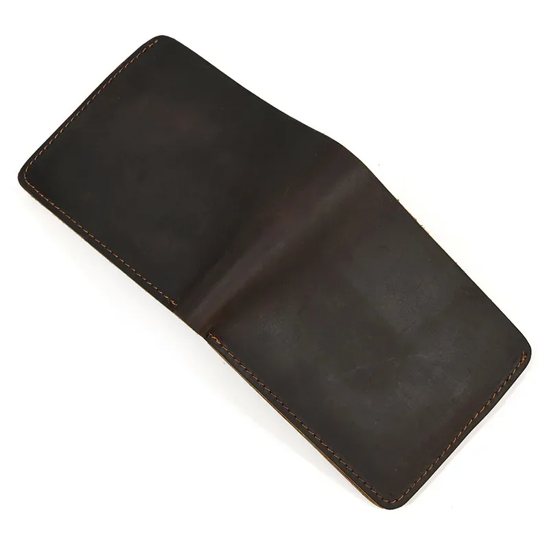 Leather Short Wallet Card Holder for Men