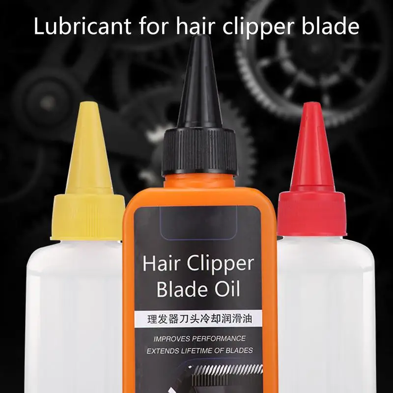 Hair Trimmer Blade Oil 60/100ml Electric Clipper Shaver Maintenance Lubricant Prevent Rusting Sewing Hair Salon Clipper