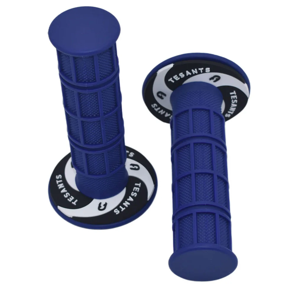 Vibrant Multi-Color Dirt Bike Handle Grips - Soft and Durable