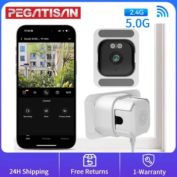 2K HD Smart Window Camera, 2.4G/5G WiFi Indoor Cameras For Home Security Color Night Vision Motion Detection 24/7 Recording 1