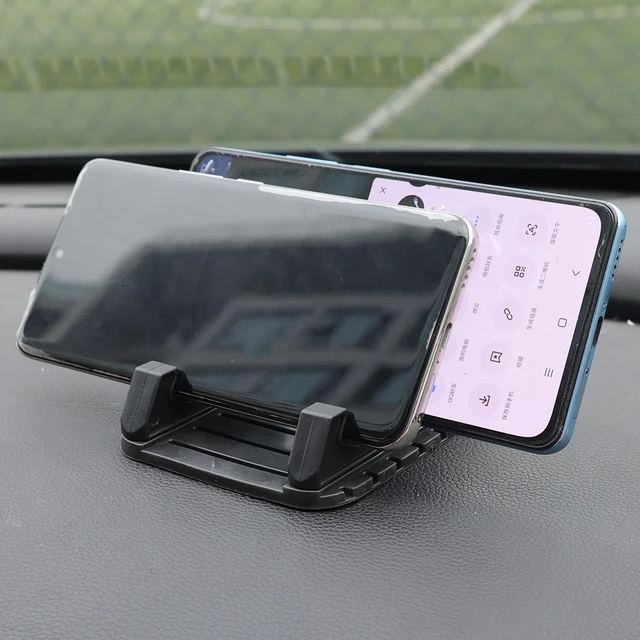 Multifunction Desktop Car Dashboard Mobile Phone Non-slip Holder Pad  Self-Adhesive Smartphone Navigation Fixed Bracket - AliExpress