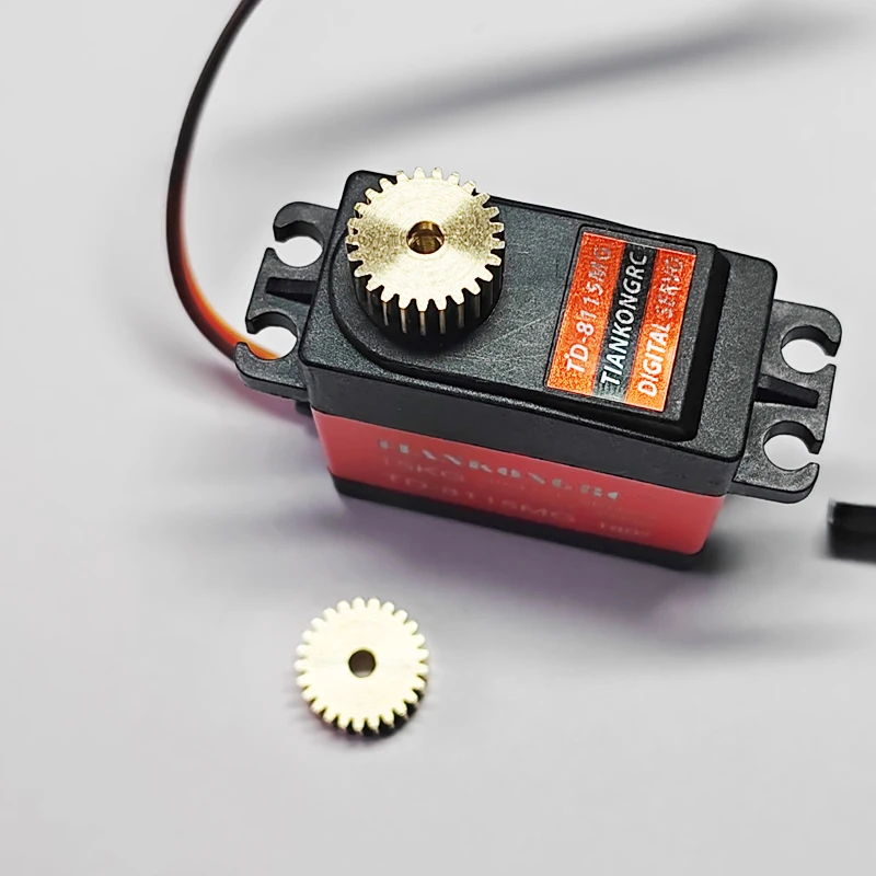 Servo Gears 25T Spline 0.5M 25 Teeth Copper Gear RC Servo Accessories Robot Arm Gear