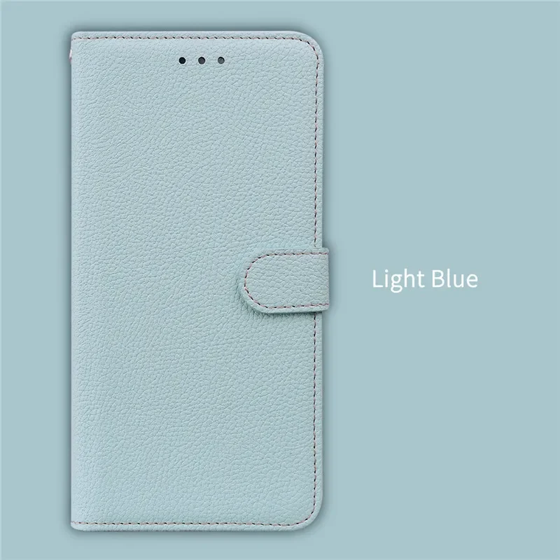 Matte Black Flip Wallet Phone Case - Premium Protective Cover
