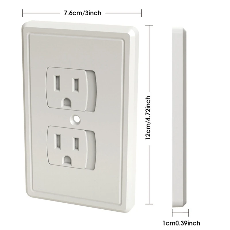 Outlet Cover Baby Proofing Socket Protectors Child Safety Plug Difficult for Toddlers to Remove Electric Shock