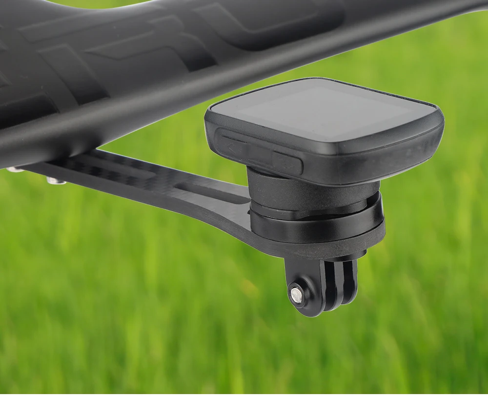 Deemount Fahrradcomputerhalterung, feste Basis, Zubehör für Garmin, konvexe männliche Schnalle, leichte Kunststoff-Fahrradreparaturadapter – Detail 10