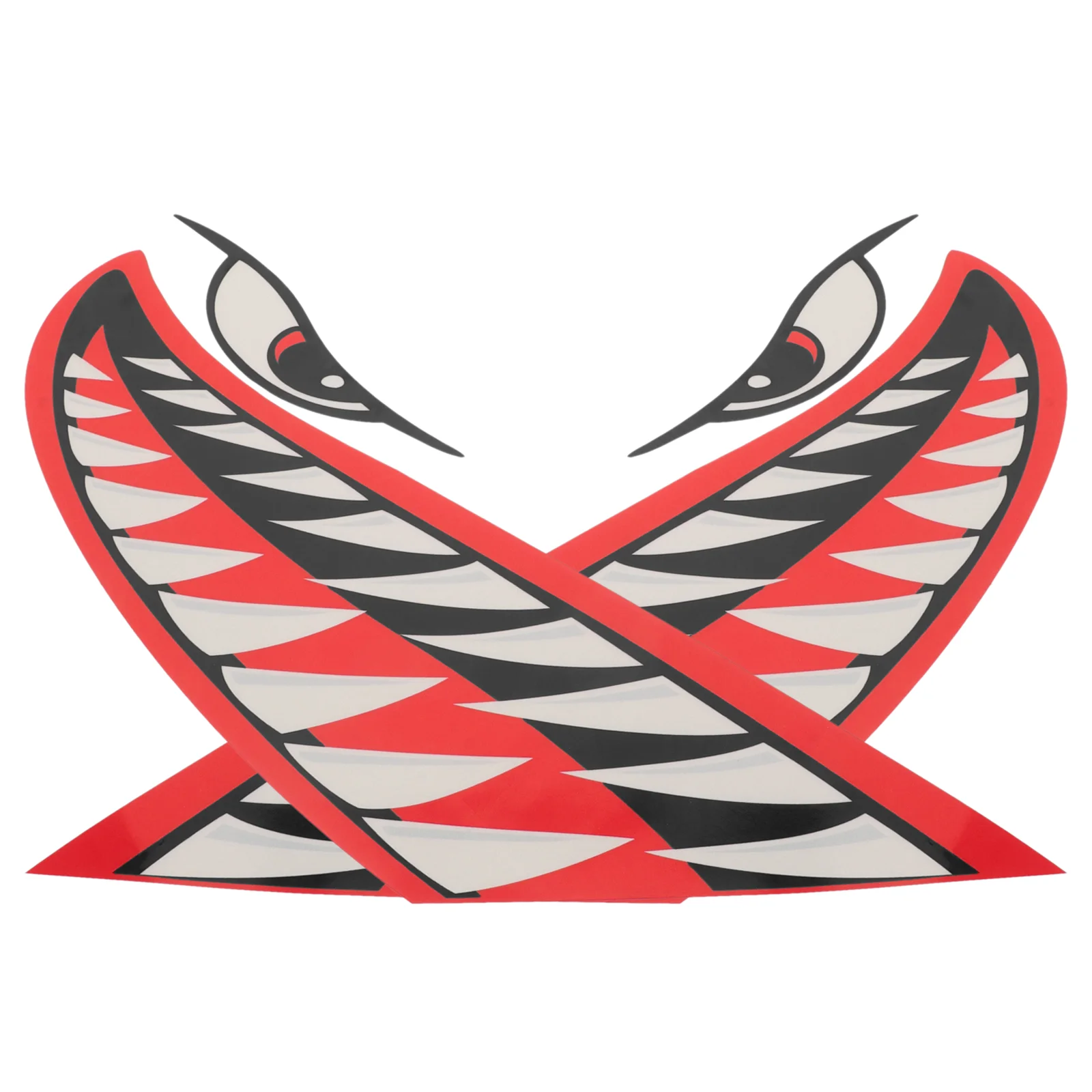 

Shark Teeth Mouth Fishing Boat Decals Flying Tigers Canoe Kayak Car Motorcycle Truck Sticker