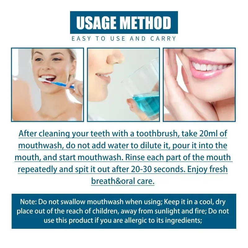Teeth Whitening Product Teeth Whitening Essence Teeth Health Product Mouth Freshener Spray Mouthwash remove tooth stains odor clean Yellow tartar Whitening teeth Lasting fresh breath Mouth Toothpaste Oral Smell Care