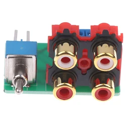 Dual Audio Signal Switchboard for Home Theater and Sound Systems (Finished product)