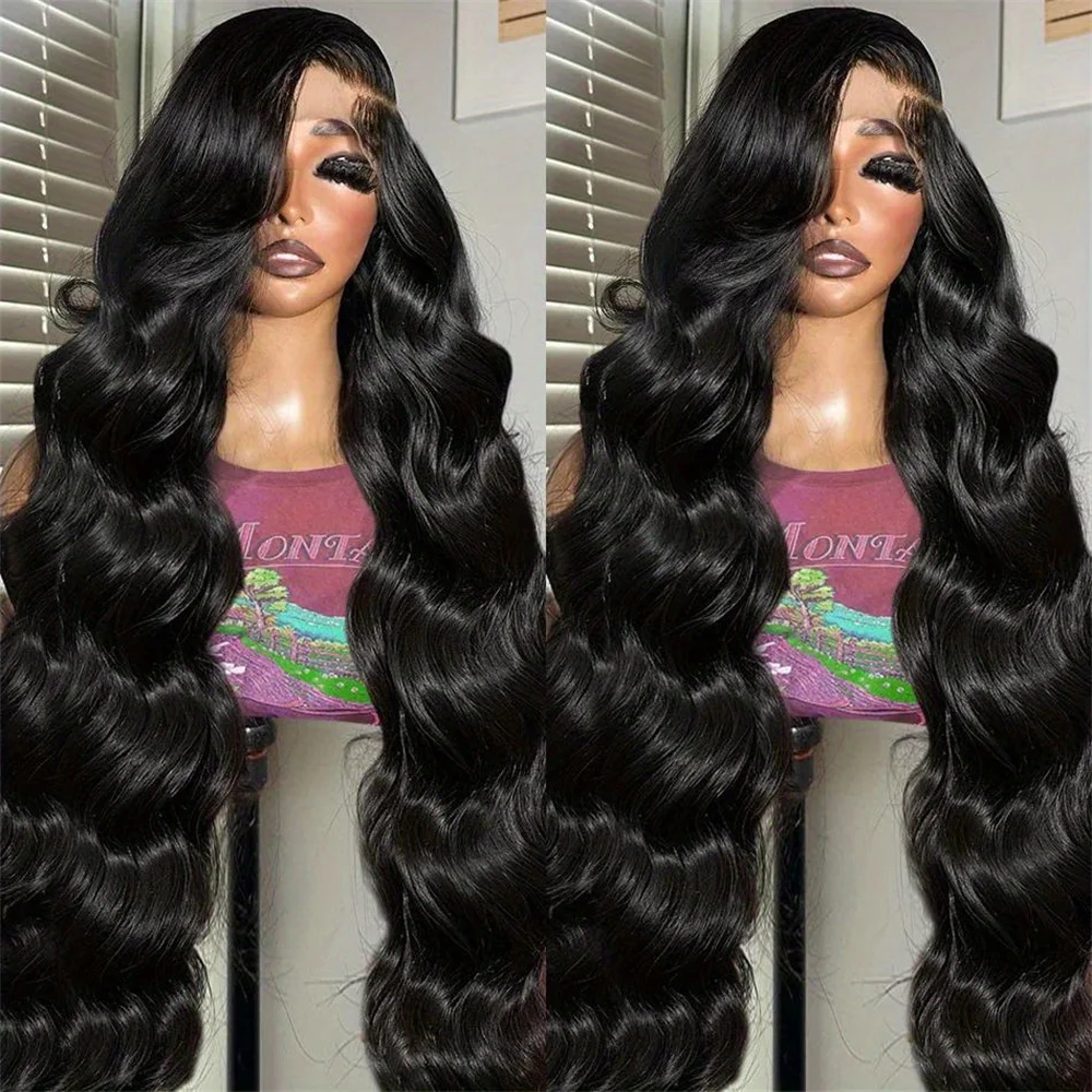 

13x6 Body Wave Hd Lace Frontal Wigs For Women Pre Plucked 30 Inch Body Wave 13x4 Lace Front Human Hair Wigs For Women