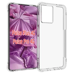 Shockproof Air Cushion Clear Silicone TPU Phone Case for HMD Pulse Pro 4G (Airbag Clear Case)