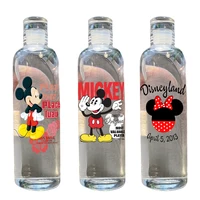 Disney Mickey Mouse Good-looking Women's Ins Cup Transparent Plastic Portable Large Capacity Time Scale Portable Drinking Water 1