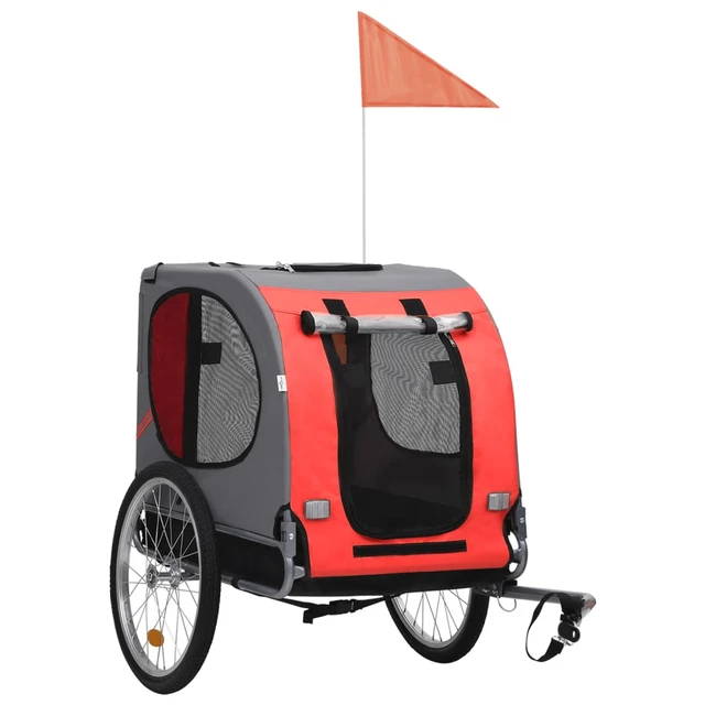 Pet Bike Trailer For Dogs Outdoor Bicycle Trailer Cat Dog Stroller - Dog  Carriers & Bags - AliExpress