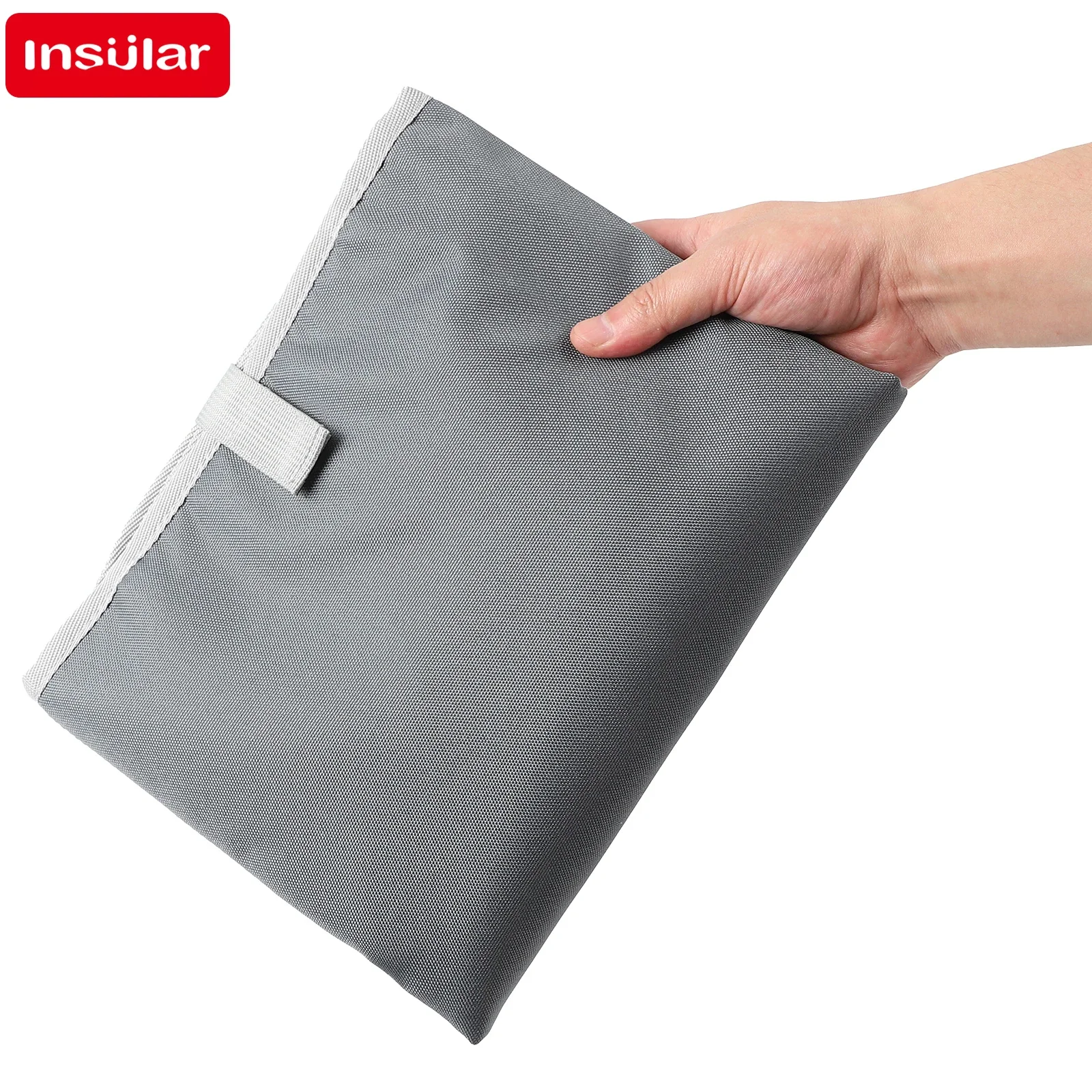 INSULAR Kids Airplane Seat Extender Cushion Portable Seat Extend Pad Child Hammock Travel Bed Foldable Footrest Trip Essentials