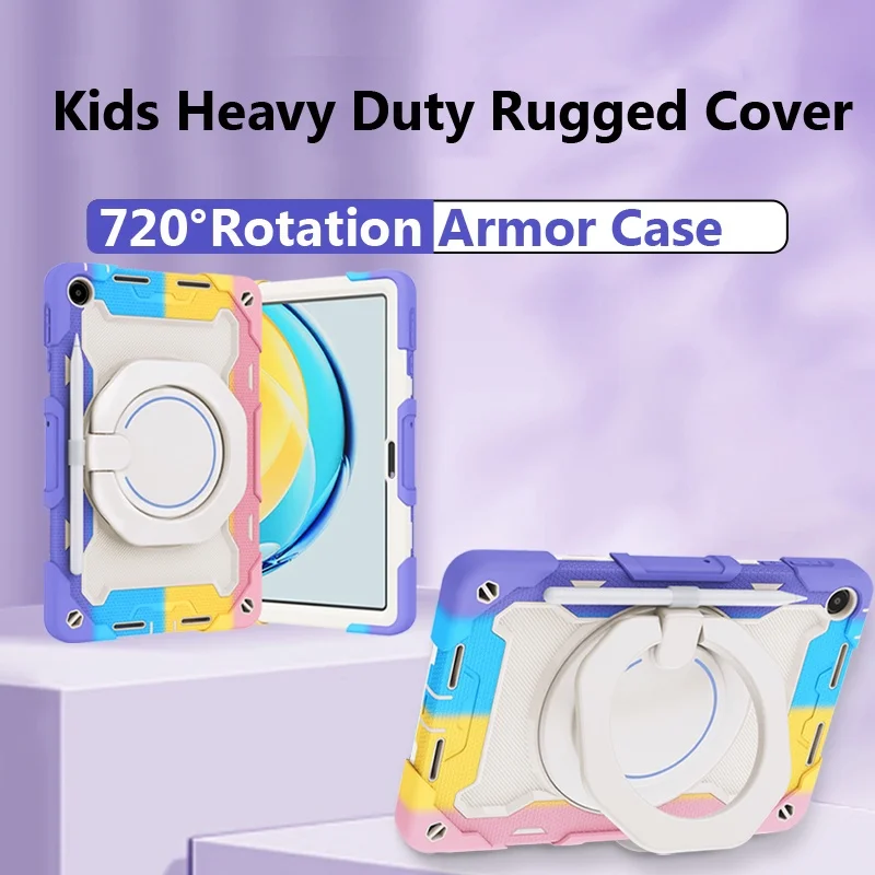 Per Lenovo Tab M10 Plus 3Rd Gen 10.6 "M10 5G 2023 M9 M8 Hd M8 3Rd Tb-8506F 8 Pollici Hd 2Nd K10 10.3 Custodia Per Armatura Per Bambini Per Impieghi Gr
