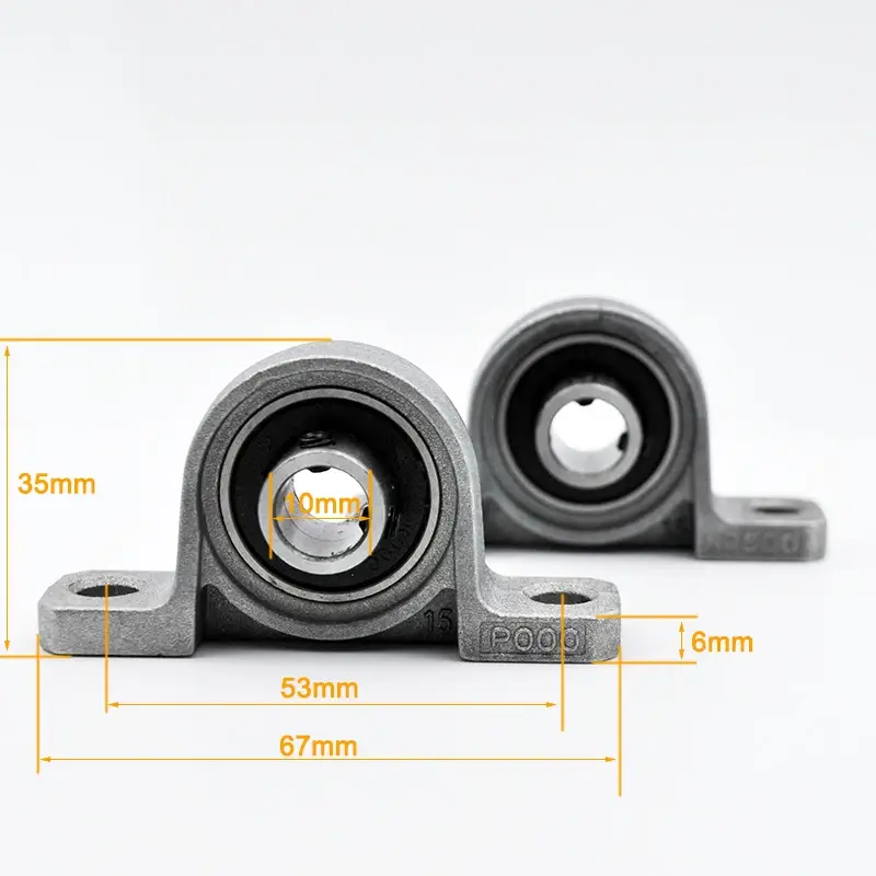 2pcs Pillow Block Bearing KP08 KP000 KP001 KP002 KP003 KFL 08 000 001 002 003 004 8mm 10mm 12mm 15mm 17mm 20mm Mounted Bearings image 7