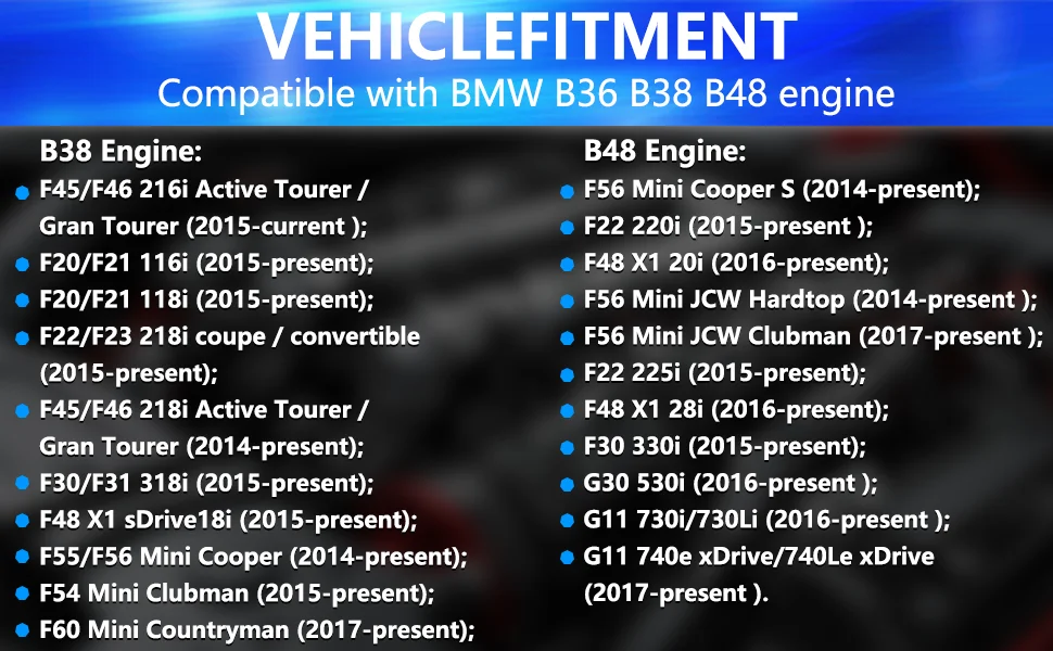 Werkzeugs atz zum Entfernen des Einspritz ventils für BMW Mini B38 B48 F20 F21 F45 F46 Werkzeug zum Entfernen des Einspritz ventils OEM 2358417 2358022 – Detail 5