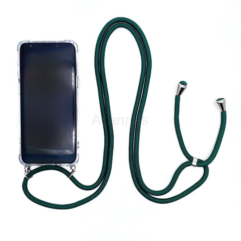 Necklace Crossbody Strap Lanyard Cord Case with Soft Back Cover
