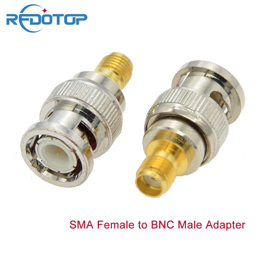 

5PCS/lot SMA Female Jack to Q9 BNC Male Plug Connector for Wifi Radio Antenna Q9 BNC-J to SMA-K RF Kit Coaxial Adapter