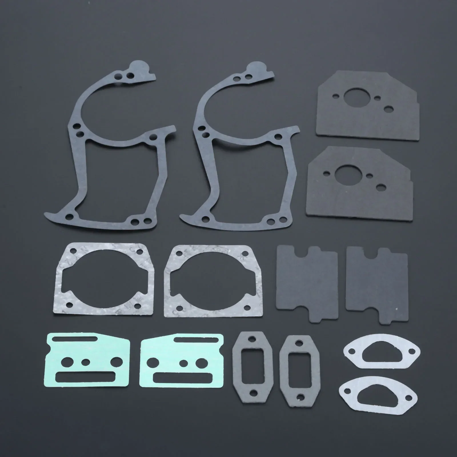 2 Sets Chainsaw Paper Gaskets Full Set Fit 45CC 52CC 58CC Chainsaw For Garden Tool Parts chainsaw spare parts,gasket set