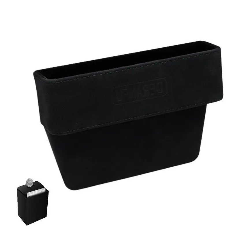 

Car Side Seats Gap Filler PU Leather Car Organizers And Storage Boxes Universal Auto Organizer Console Catcher Car Storage Box