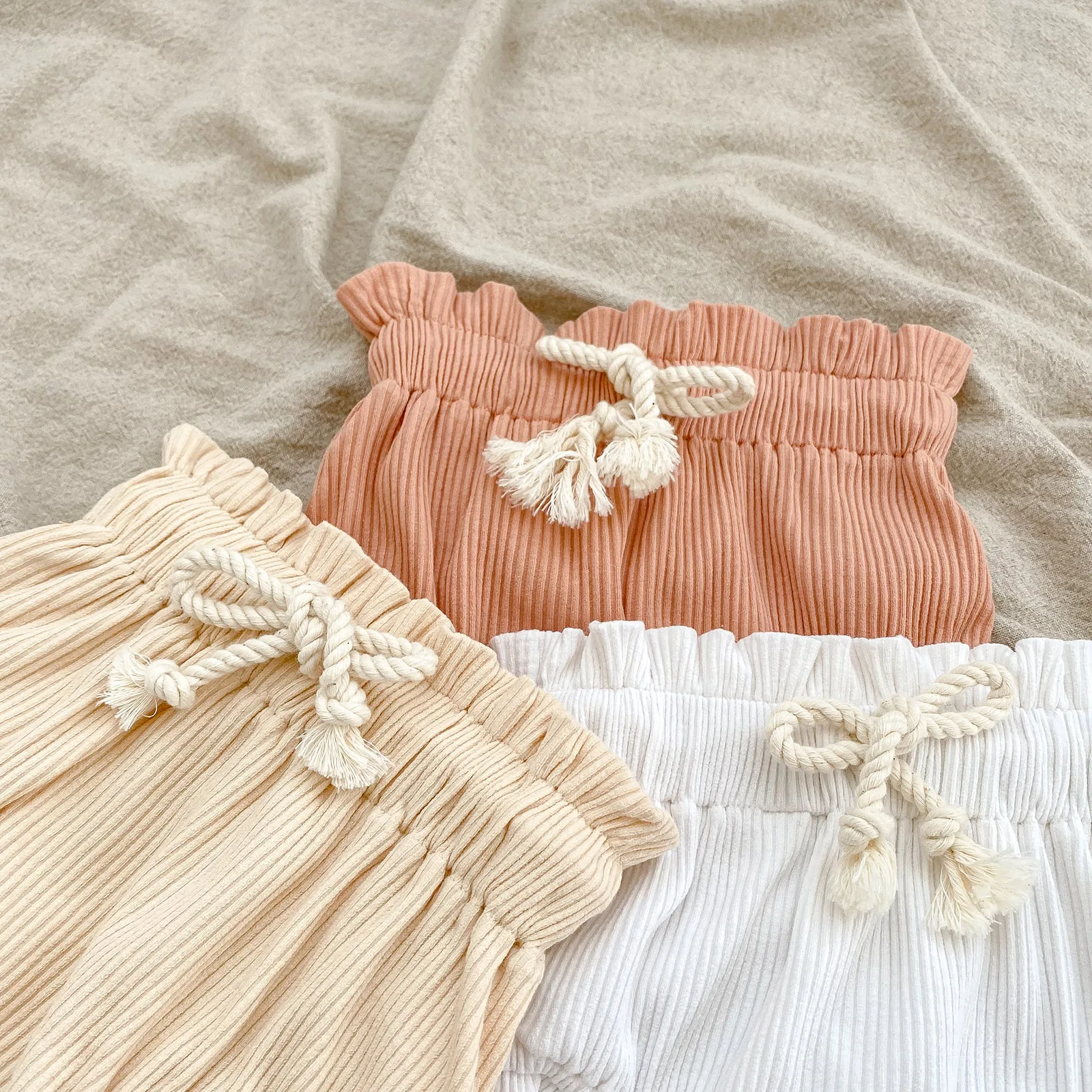 Baby Girl Ruffle Bodysuit Set 5