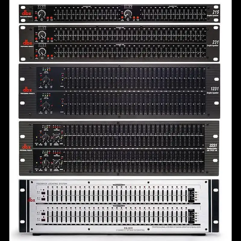 DBX2231 231S 1231 2231 3231 215 Graphic Equalizer Limiter