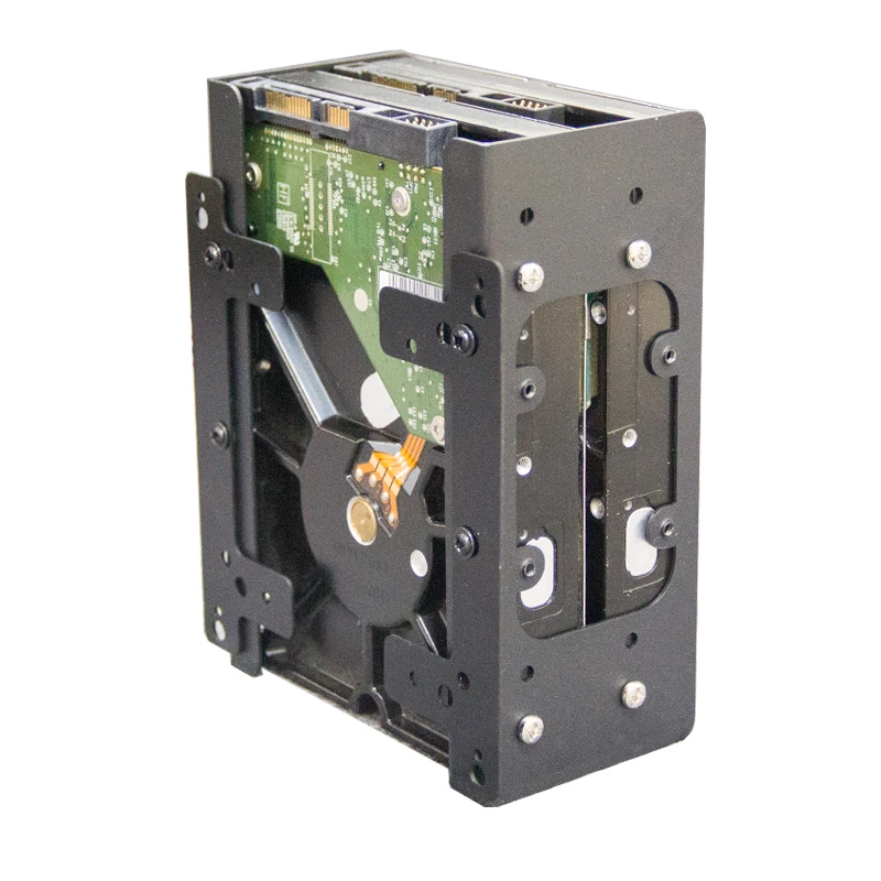 PC Case PC Chassis Computer Chassis Frame 12cm fan position to 3.5-inch mechanical hard drive transfer bracket chassis fan to HDD adapter bracket rack