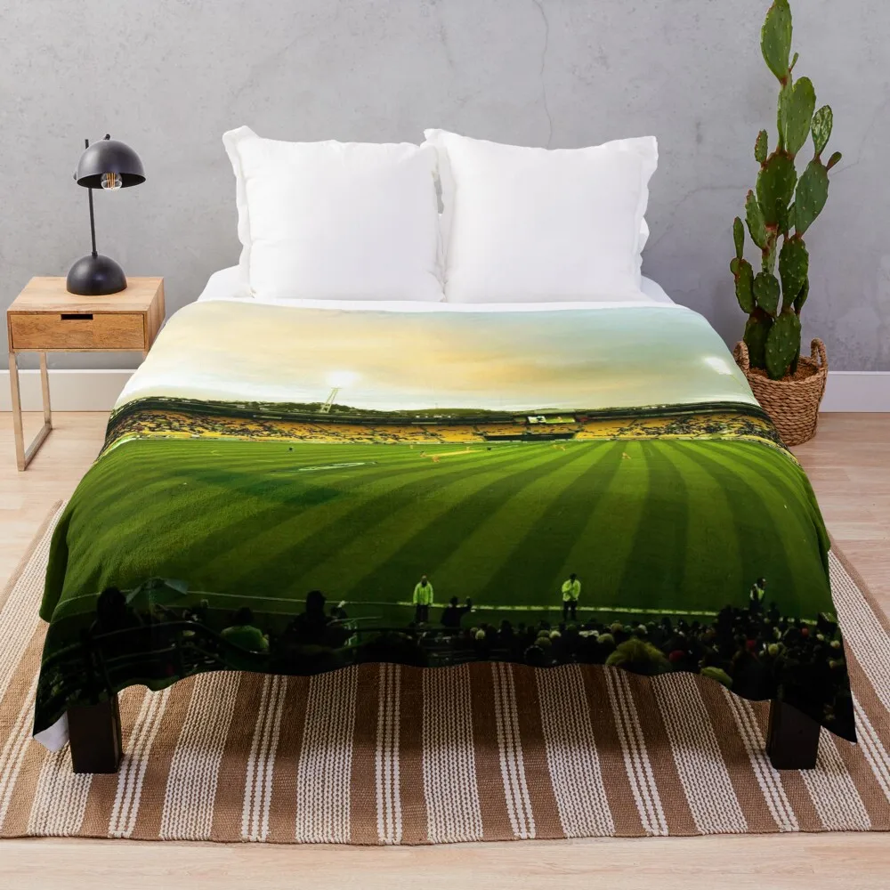 

Cricket ground Throw Blanket valentine gift ideas bed plaid Bed decorative Luxury St Blankets