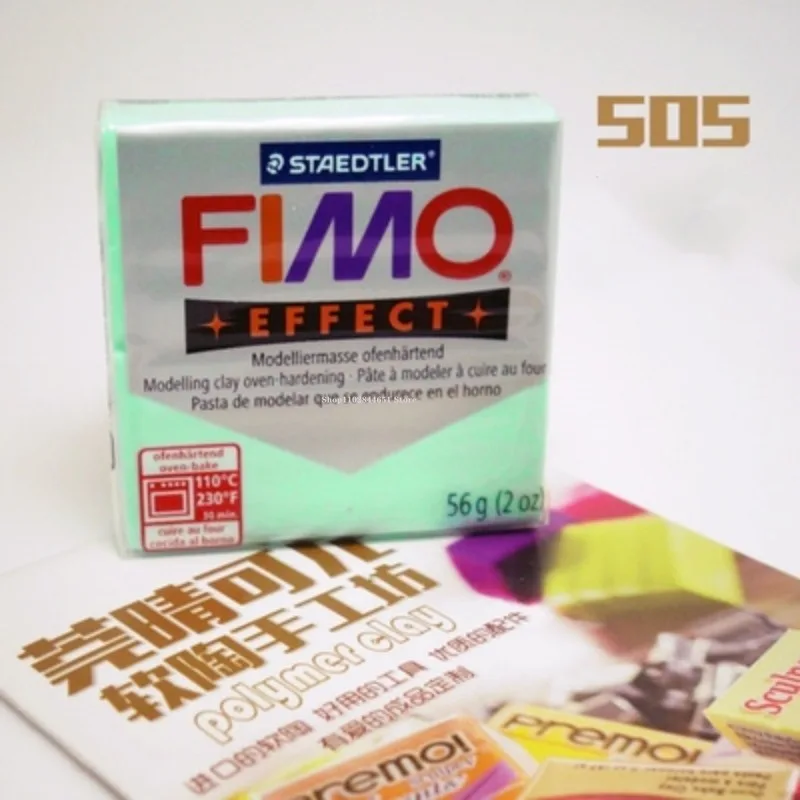 FIMO Soft Serie Polymer Clay, Indian Red, Nr. 24, 57g 2oz, Oven-hardening  Polymer Modeling Clay, Basic Fimo Soft Colors by STAEDTLER 