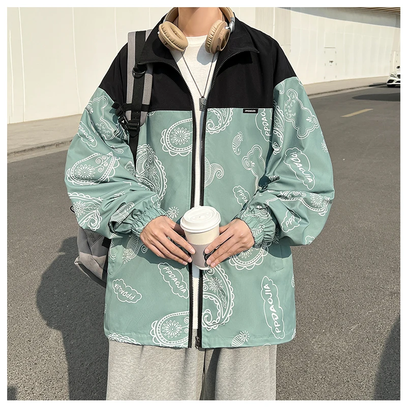 Y2KAESTHETIC Korean Spring Men's Jacket 2022 Harajuku Printed Man Women Oversized Windbreak Coats Boys Varsity Outwear Clothes – y2kaesthetic Y2KAESTHETIC Korean Spring Men's Jacket 2022 Harajuku Printed Man Women Oversized Windbreak Coats Boys Varsity Outwear Clothes – y2kaesthetic