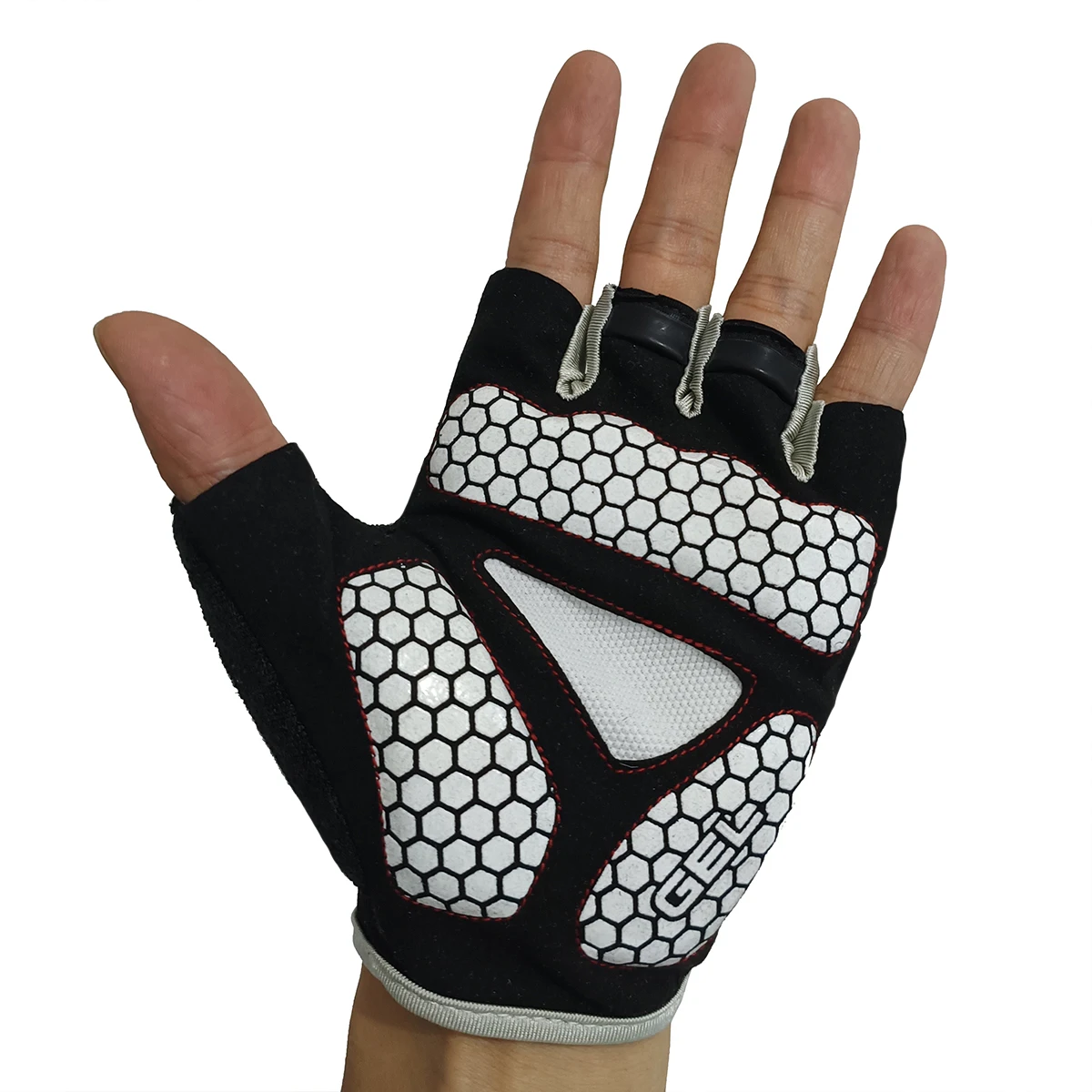 Kingsir MTB Mountain Bike Cycling Gloves Racing Shockproof men women XXL luvas para ciclismo mtb Bicycle Half Finger Gloves Gel 3