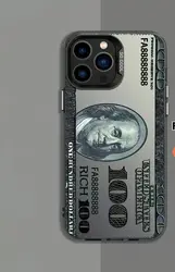 Matte Phone Case with US Dollar Bill Design for Honor X9b 5G (CYB - CC260411R1)