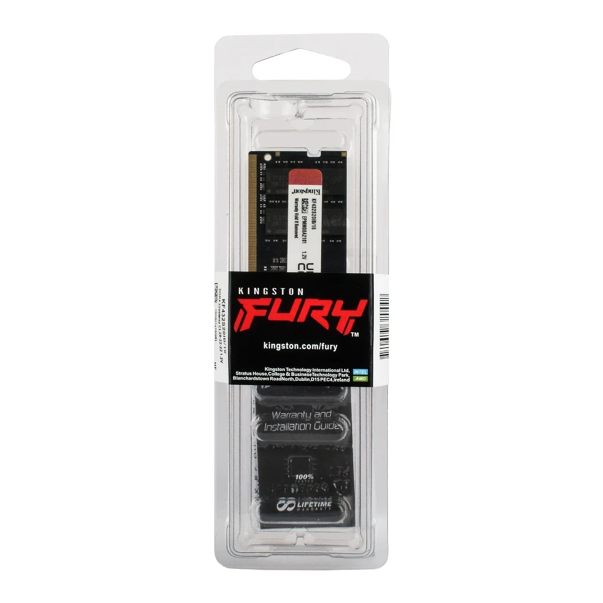 Mémoire RAM DDR4 Pour PC Portable - 16GB Ou 32GB, 2133 à 3200 MHz, Module SO-DIMM 260-pin | Marque FURY