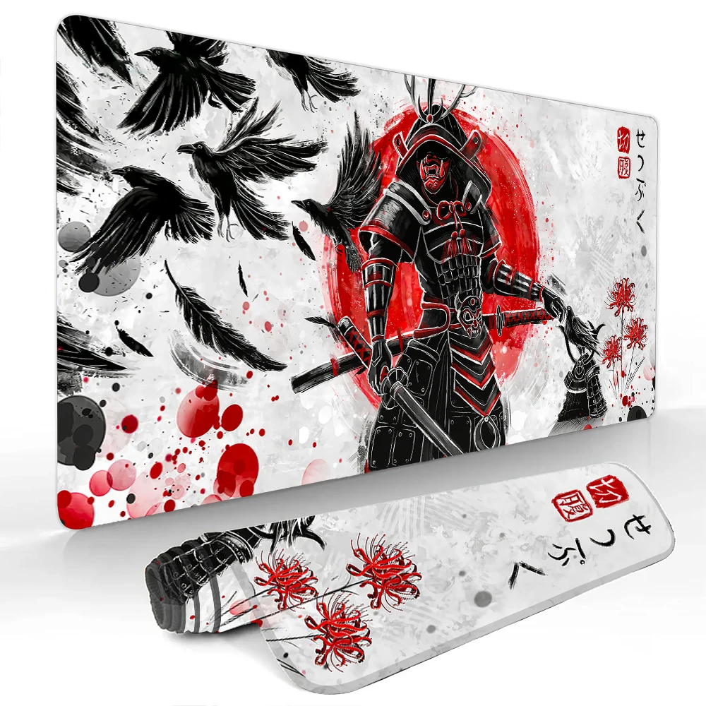 Tappetino da scrivania Samurai, tappetino per mouse da gioco