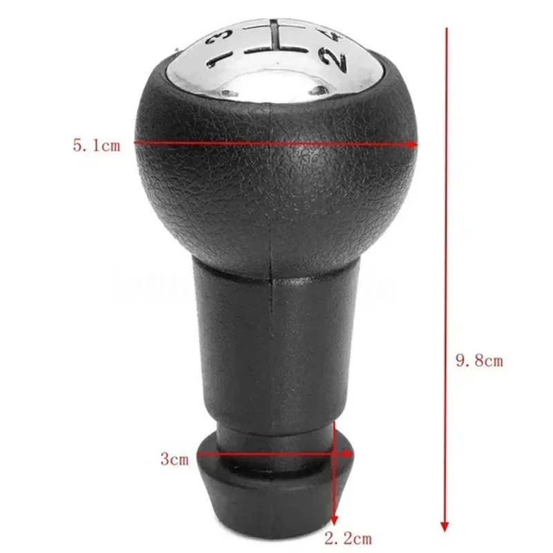 Gear Shift Knob for Peugeot 106 107 205 206 207 306 307 308 309 405 406 407 508 605 607 for Citroen C1 C3 C4