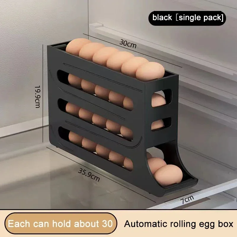 Automatic Rolling Egg Storage Rack 5