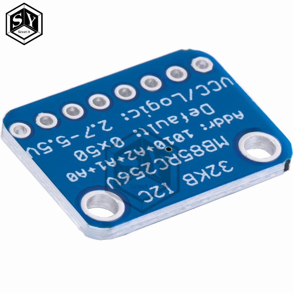 1-50pcs MB85RC256V 메모리 IC 32KB 개발 도구 IoT 센서 장치용 I2C 비휘발성 FRAM 브레이크아웃 보드 모듈
