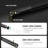 Teslong Endoscope Camera Snake Tube 3.9mm 5.5mm 7.6mm Cable 5.5mm 8mm Dual lens 12.5mm Auto focus Cable For NTS300 NTS500 2