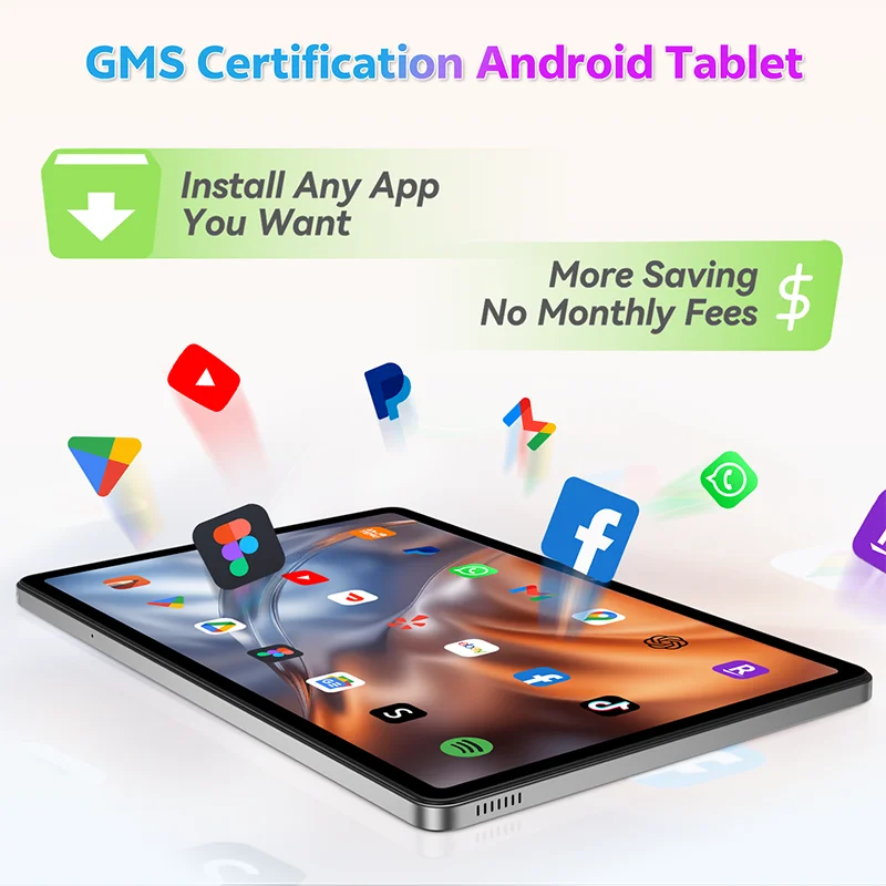 SVITOO 11-inch 2025 Tablet Android 15 12GB RAM 128GB ROM Octa-Core