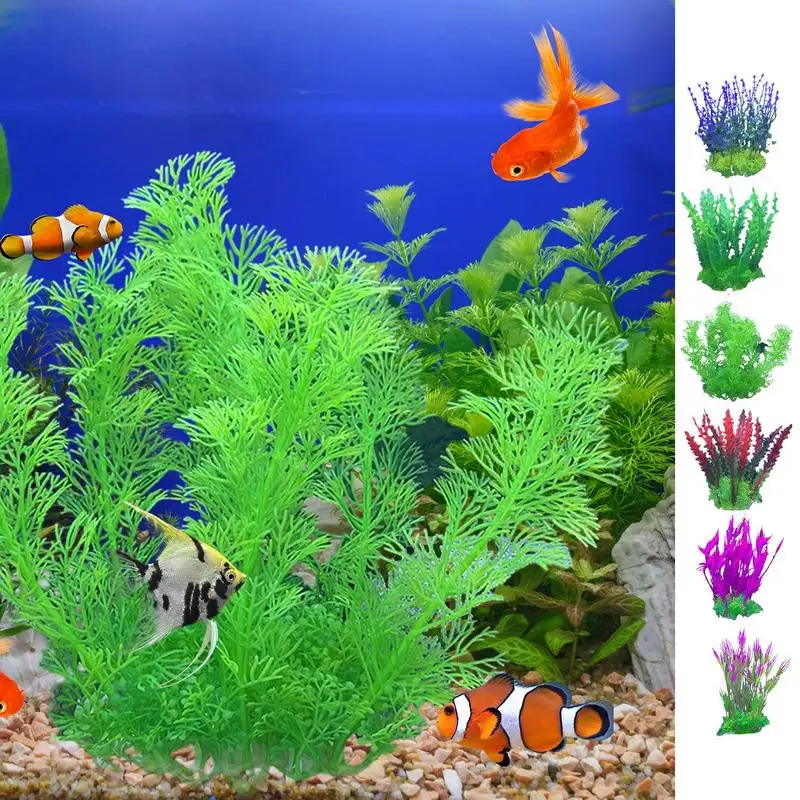 

Fish Tank Landscaping Leaf Fish Tank Artificial Landscaping Water Plants Soft Texture Decor Supplies For Aquarium Fish Tank