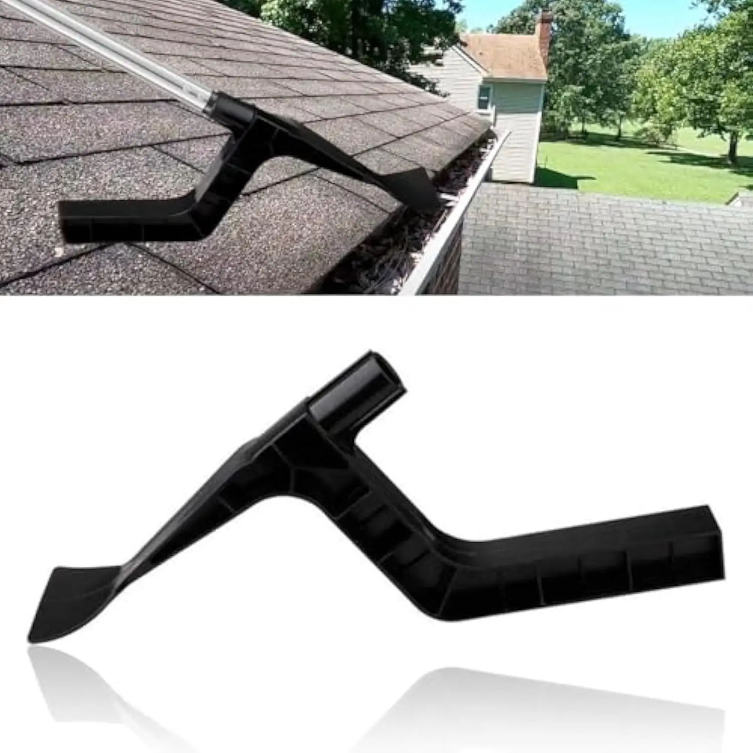 Gutter Cleaning Spoon, Gutters Cleaning Tool for Pressure Washer, Designed for Roofs in Gardens, Ditches, Villas, and Townhouses