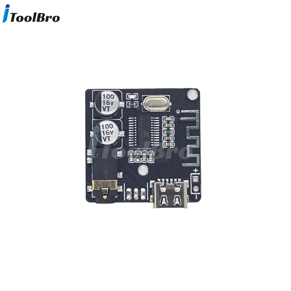 Type-C Bluetooth Audio Receiver Board VHM-314 Bluetooth 5.0 MP3 Lossless Decoder Board Wireless Stereo Music Module 3.7-5V