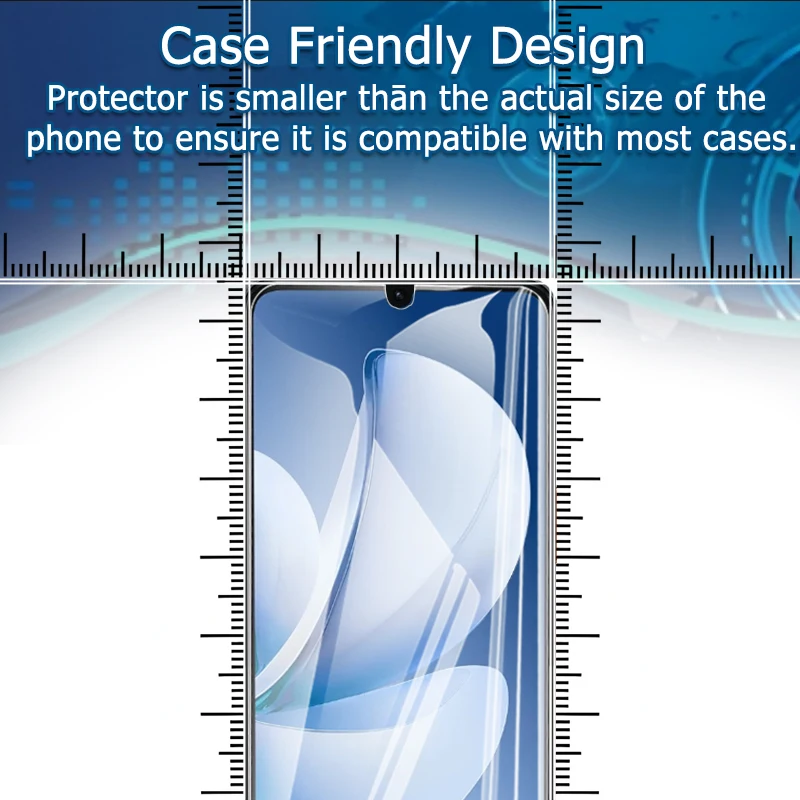 Premium Black Tempered Glass Screen Protector (1-4 Pack)