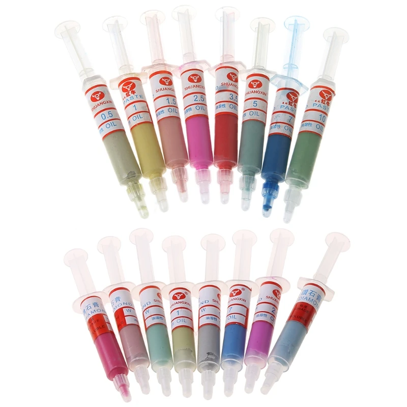 Рисунок 3 - Набор из 8 алмазных полировальных притирочных паст