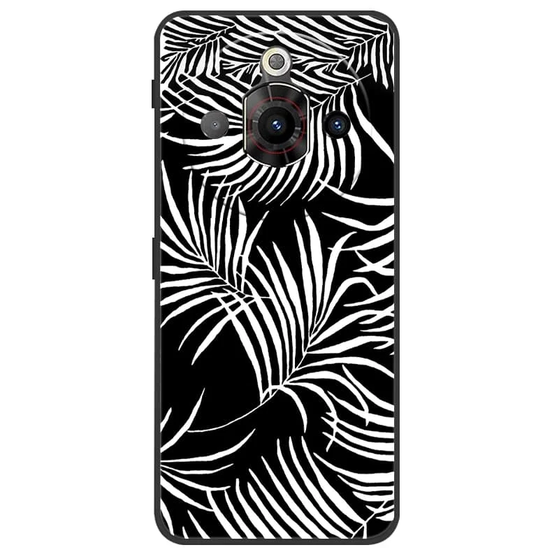 Cute Fashion Black Silicone Soft Phone Case - Shockproof Back Cover Shell